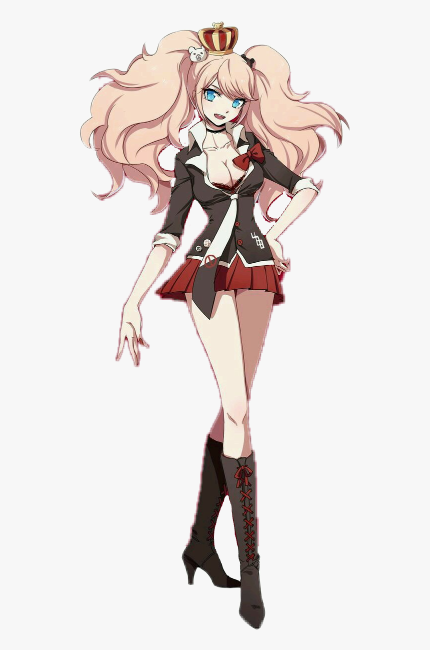 #freetoedit #danganronpa #junkoenoshima #junko Enoshima - Danganronpa Junko Enoshima Crazy, HD Png Download, Free Download