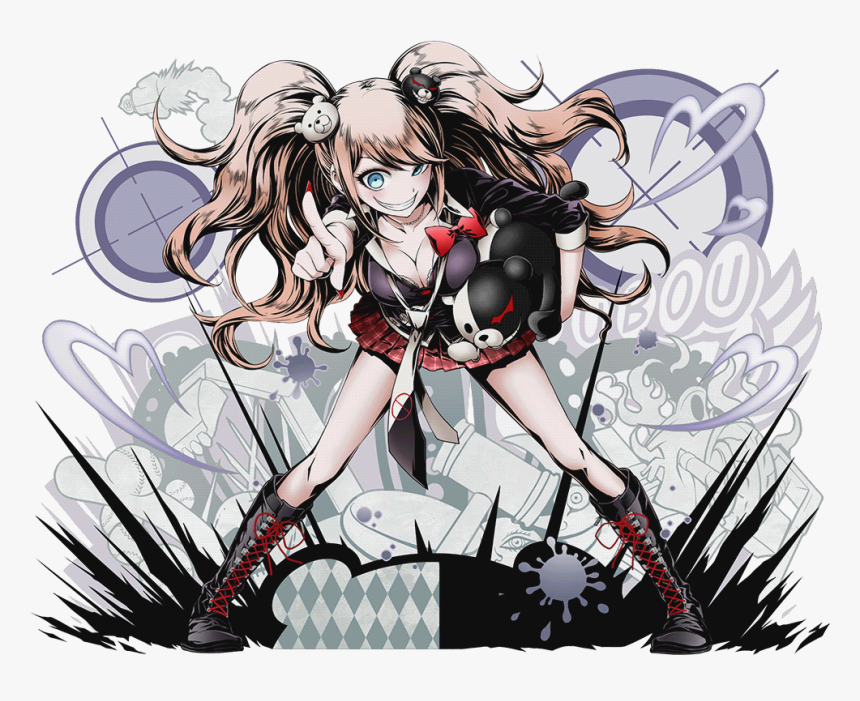 Danganronpa Junko Enoshima - Junko Enoshima Crazy, HD Png Download, Free Download