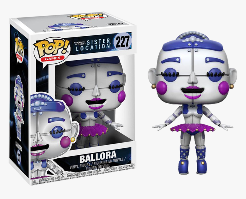 Five Nights At Freddy’s - Fnaf Ballora Funko Pop, HD Png Download, Free Download