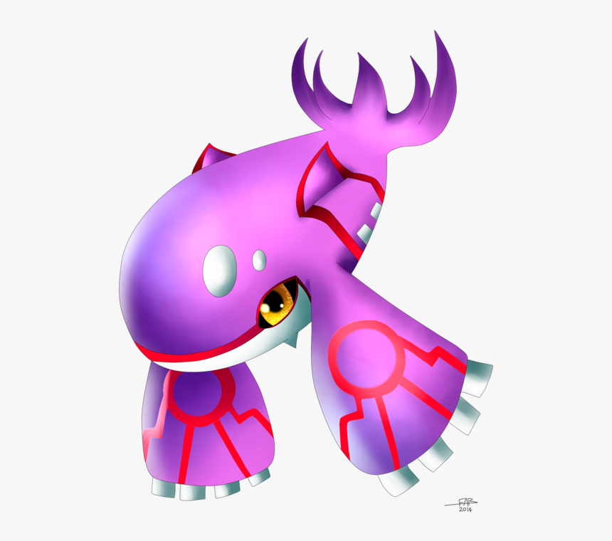 Drawing , Png Download - Kyogre Shiny Chibi, Transparent Png, Free Download