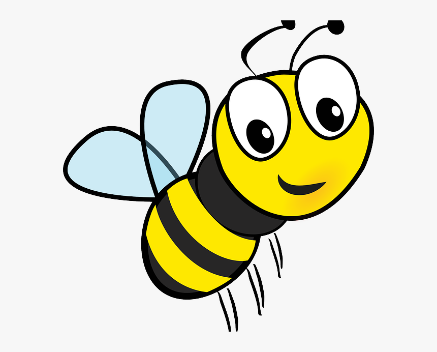 Cartoon Bee Transparent Background, HD Png Download, Free Download