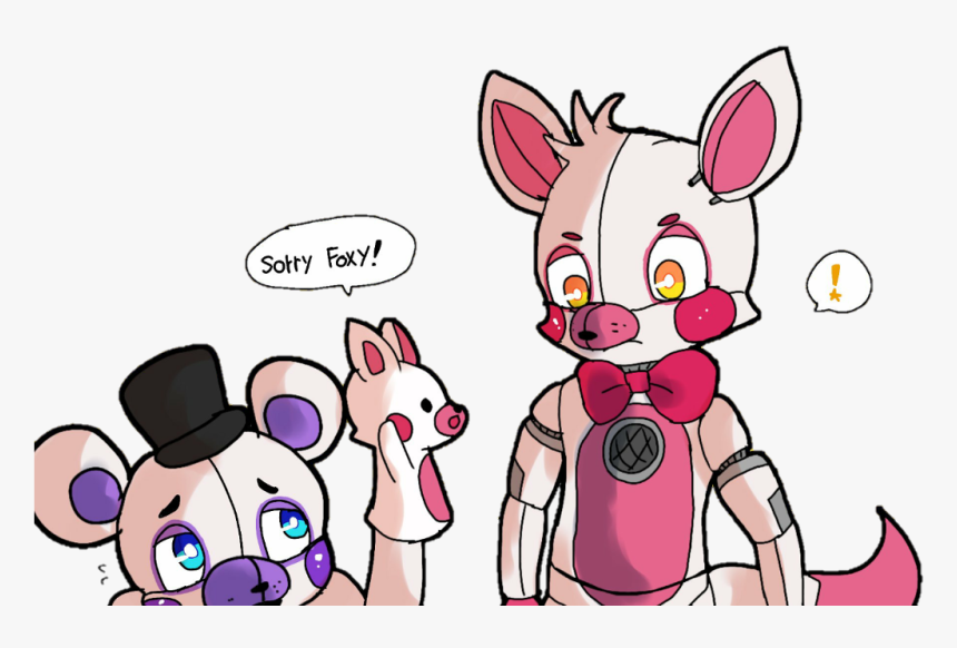 #fnaf #funtime #fnafsl #funtime Foxy #funtime Freddy - Funtime Foxy And Funtime Freddy, HD Png Download, Free Download