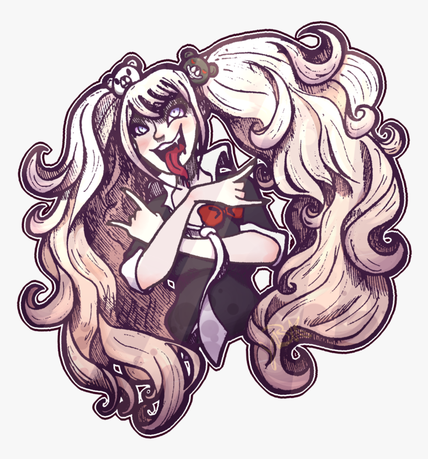 Junko Enoshima Available For Image Transparent Download - Illustration, HD Png Download, Free Download