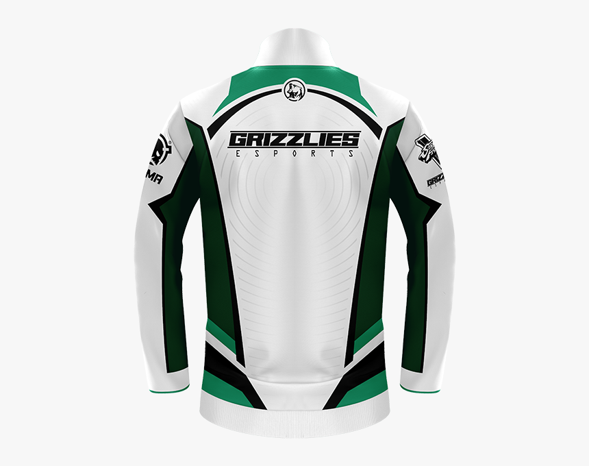 Asu Pro Jacket / Pro Jacket / Asu / Arma / Custom Esports - Jersey Gaming White Green, HD Png Download, Free Download