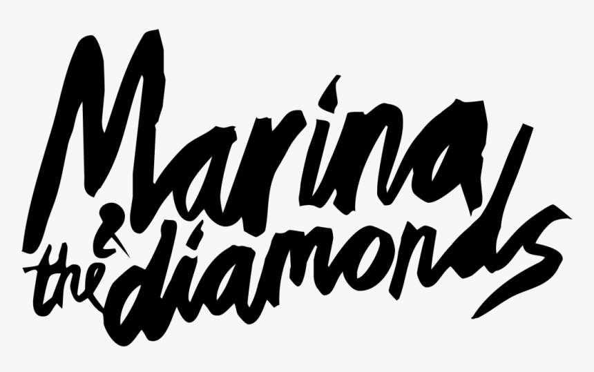 Marina & The Diamonds Logo Font - Marina And The Diamonds The Family Jewels Logo, HD Png Download, Free Download