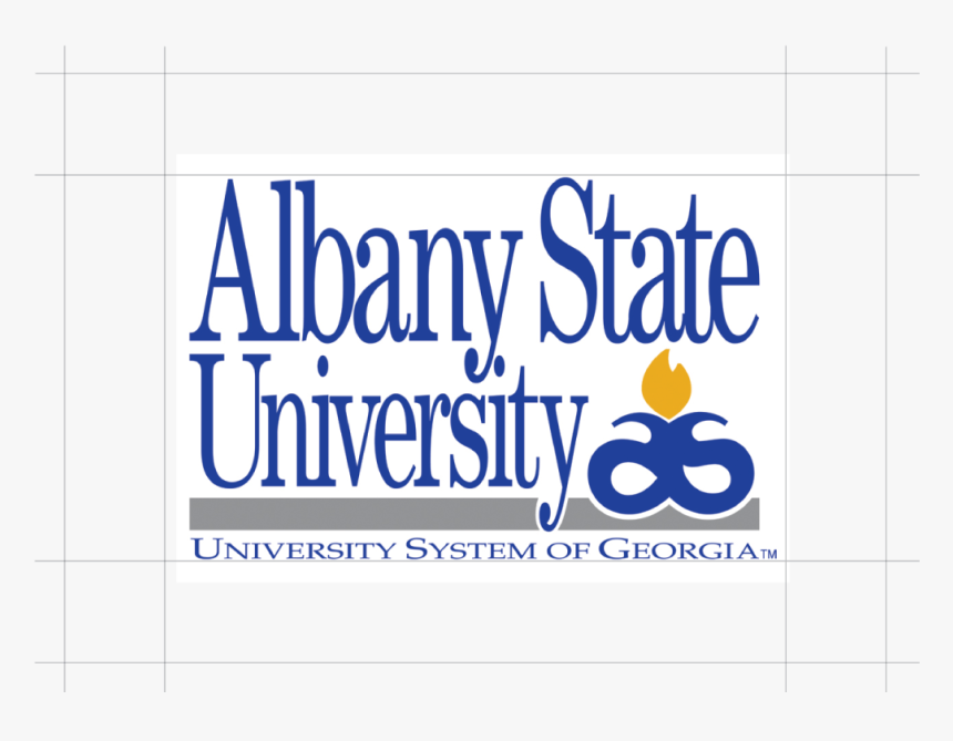 Asu Logo Exclusion Zone - Albany State University, HD Png Download, Free Download