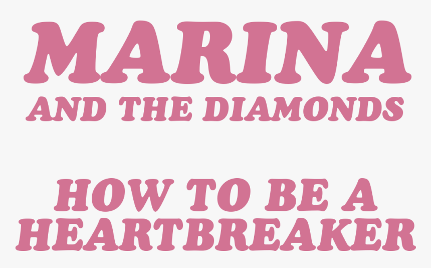 How To Be A Heartbreaker Logo - Electra Heart Png, Transparent Png, Free Download