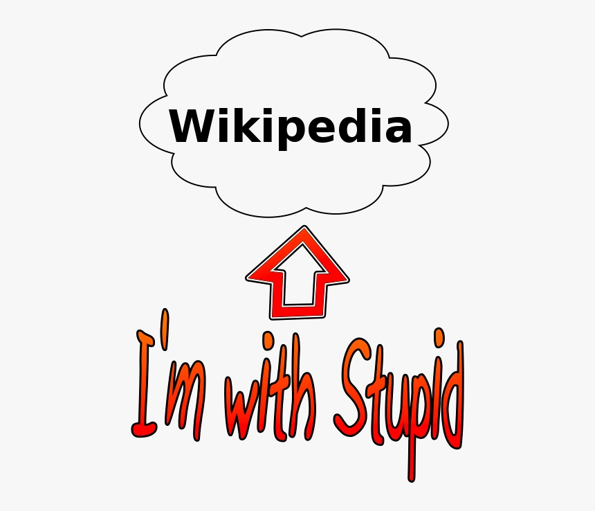 Stupid Wikipedia, HD Png Download, Free Download