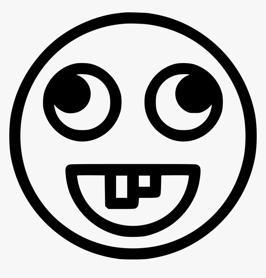 Png File Svg Stupid Emoji Black And White - Sceptic Icon, Transparent Png, Free Download