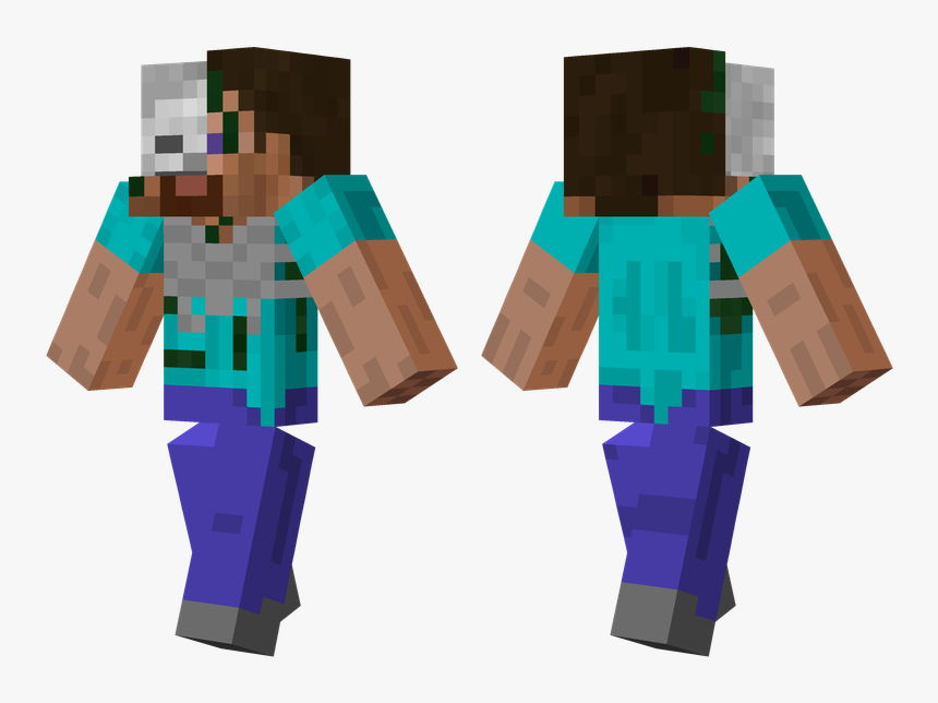 Minecraft Skin Ender Zombie , Png Download - Skin Compatibili Per Minecraft Pe, Transparent Png, Free Download