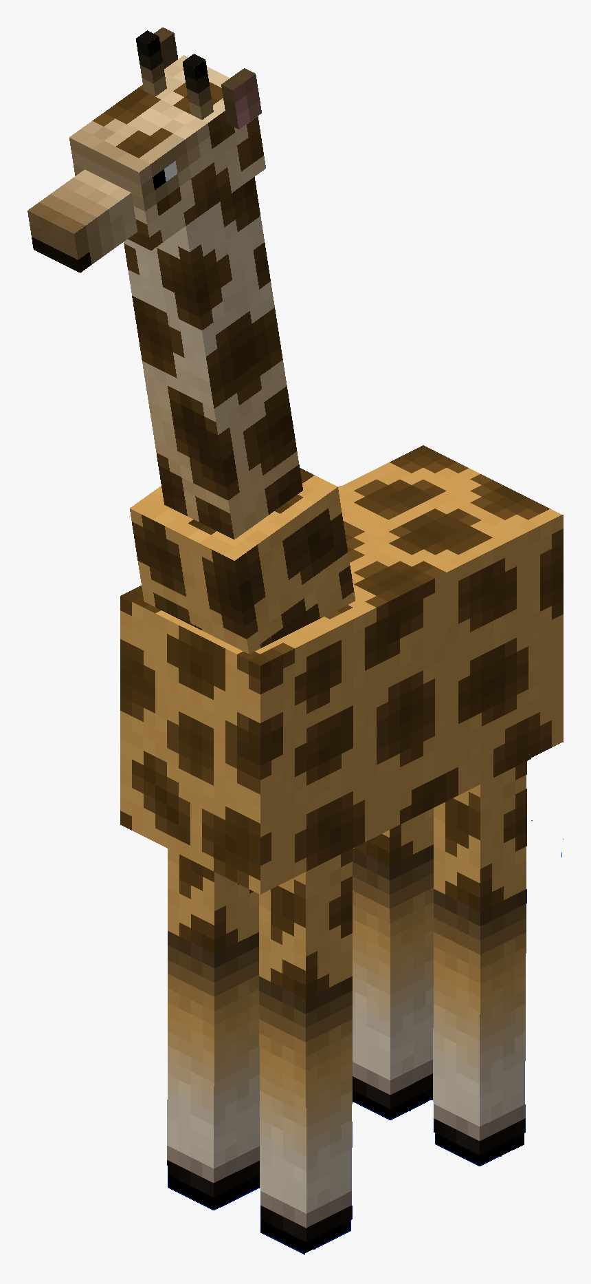 Clip Art Minecraft Giraffe - Minecraft Giraffe, HD Png Download, Free Download