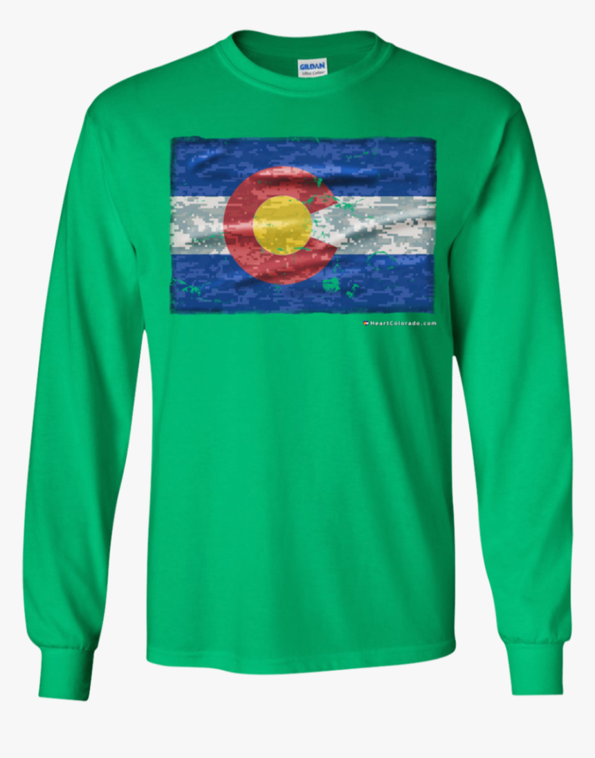 Colorado Flag Digital Camo Youth Long Sleeve T Shirt - My Pussy My Rules Icarly Sam T Shirt, HD Png Download, Free Download