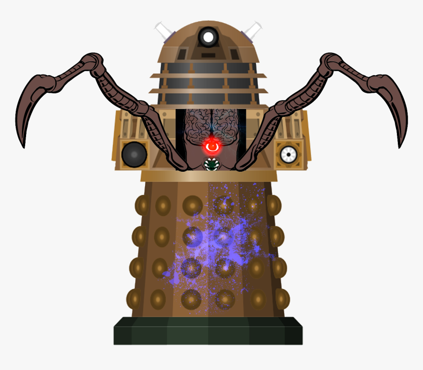 Deadite Dalek - Doctor Who Blue Dalek, HD Png Download, Free Download
