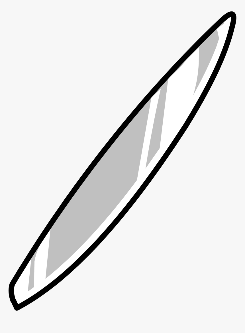 Club Penguin Rewritten Wiki - Silver Surfer Board Png, Transparent Png, Free Download