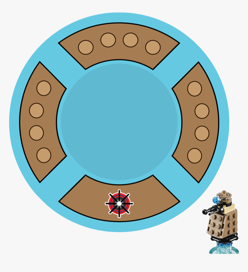 Lego Dimensions Wave 3 Toy Tag - Dalek Lego Dimensions, HD Png Download, Free Download