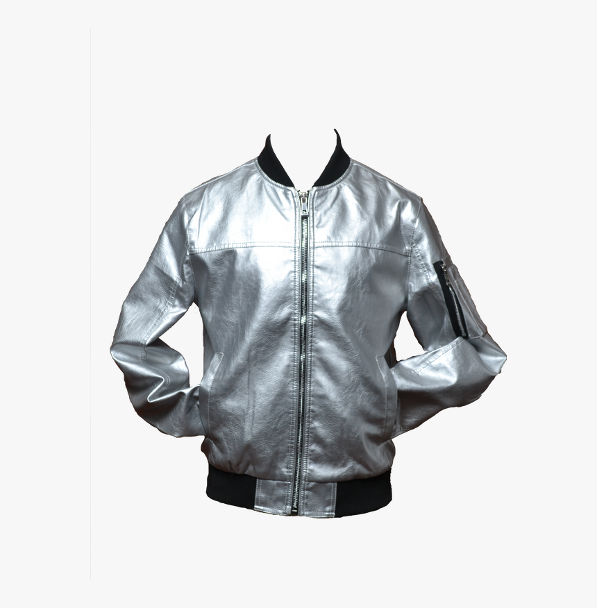 Rnt Silver Surfer Jacket - Leather Jacket, HD Png Download, Free Download