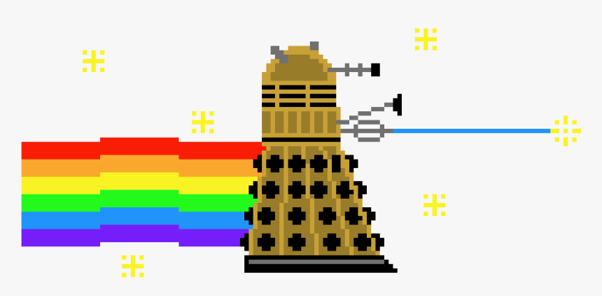 Pixel Art Dalek , Png Download - 8 Bit Dalek, Transparent Png, Free Download