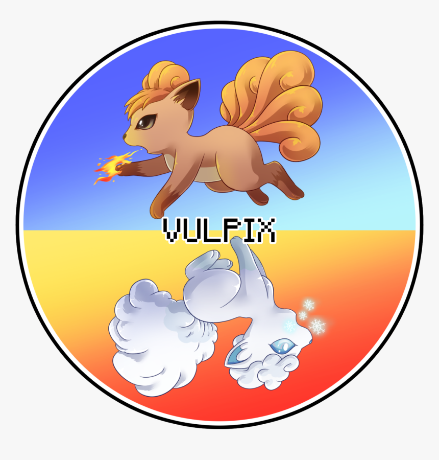 Vulpix/alolan Vulpix Note - Alolan Volpox And Volpix, HD Png Download, Free Download