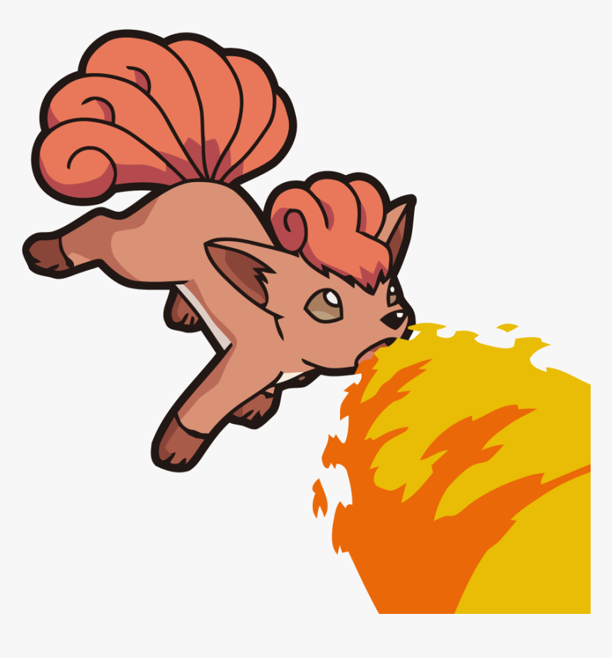 037vulpix Os A - Pokemon Vulpix, HD Png Download, Free Download