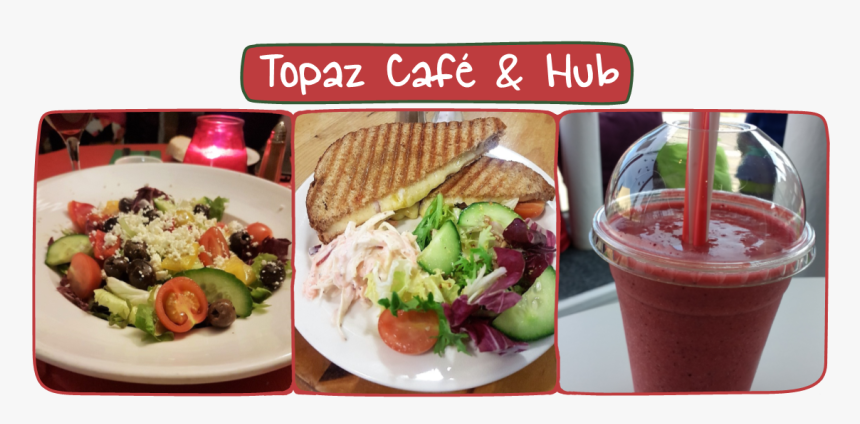 Topaz Cafe & Hub - Greek Salad, HD Png Download, Free Download