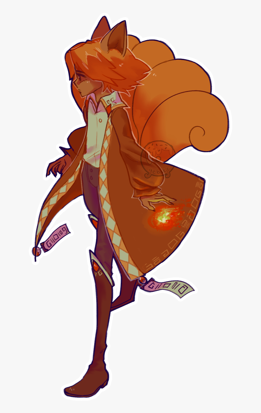 [closed] Vulpix Gijinka - Male Vulpix Gijinka, HD Png Download, Free Download