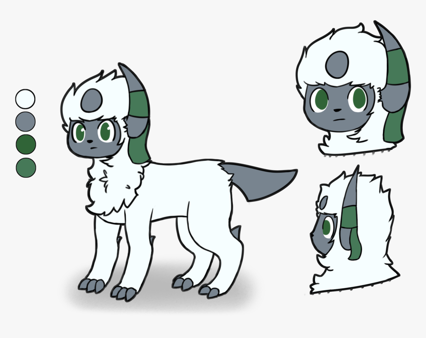 Absol Reference - Cartoon, HD Png Download, Free Download