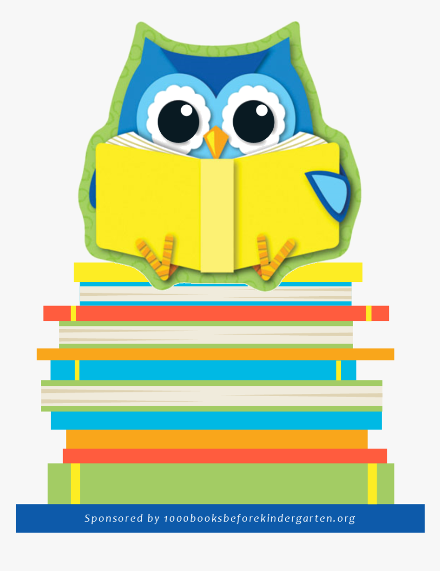 1000 Books Owl - Carson Dellosa Owl, HD Png Download, Free Download