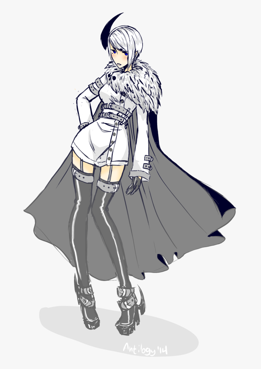 Drawn Weapon Pokemon - Pokemon Gijinka Absol, HD Png Download, Free Download