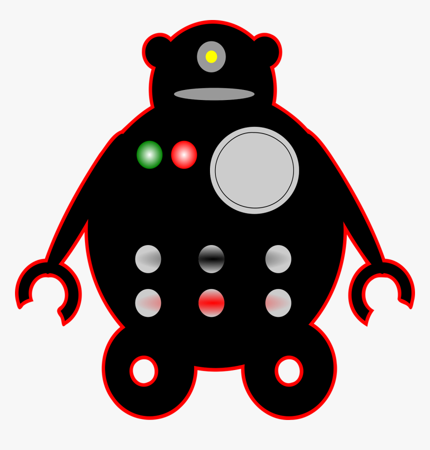 Circle Robot Design Free Photo - Cartoon, HD Png Download, Free Download