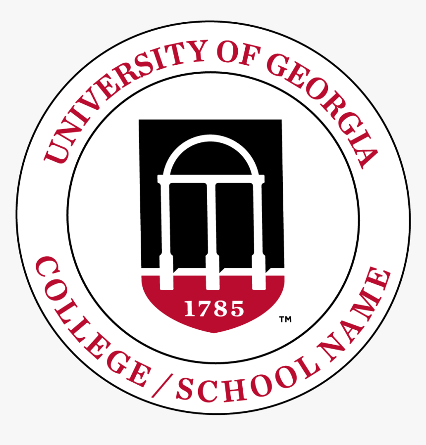 Uga Logo Png- - University Of Ga Seal, Transparent Png, Free Download