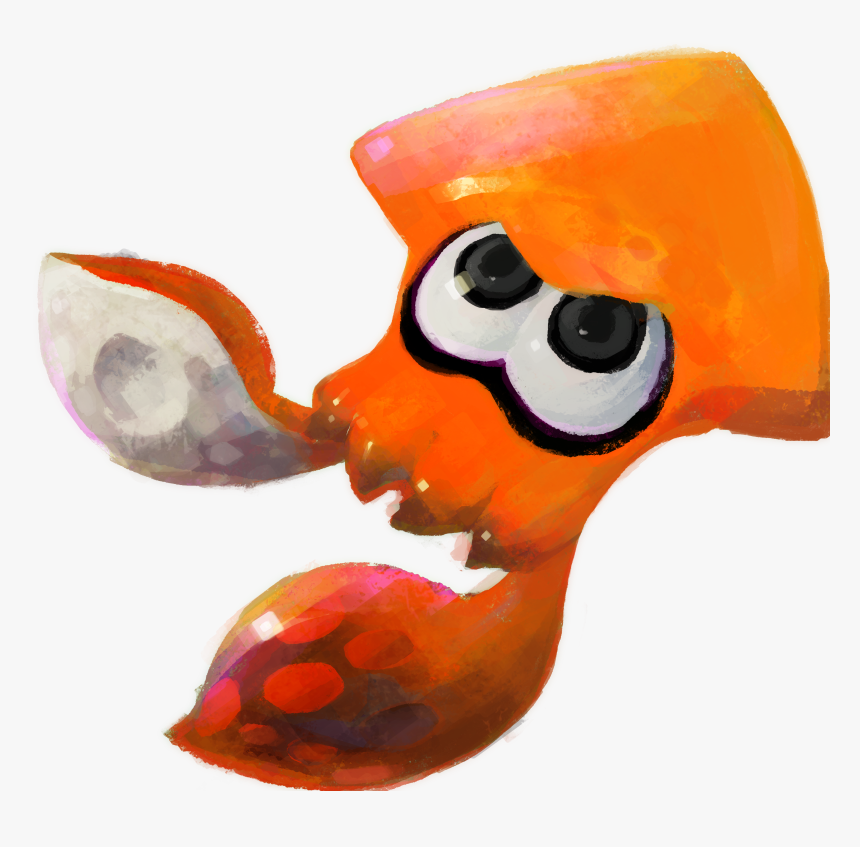 Inkling Squid Form Render By Nibroc-rock - Blue Splatoon 2 Squid, HD Png Download, Free Download