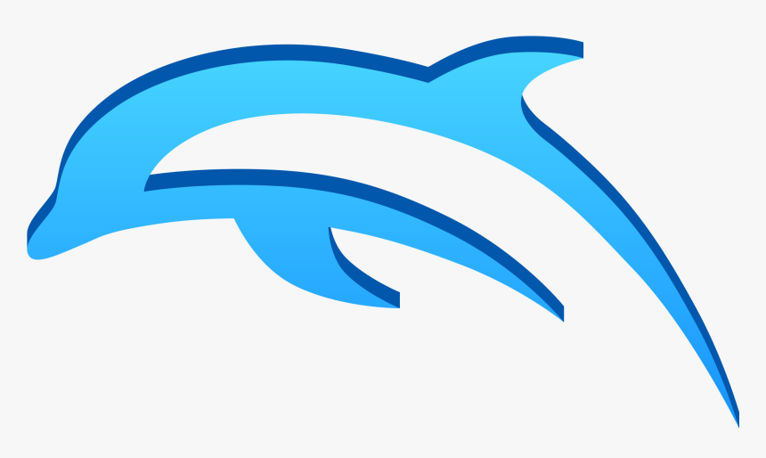 Dolphins Logos Filedolphin Logosvg - Dolphin Emulator Logo, HD Png Download, Free Download