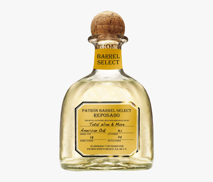 Patron Reposado Single Barrel Select - Patron Reposado Tequila 375ml, HD Png Download, Free Download