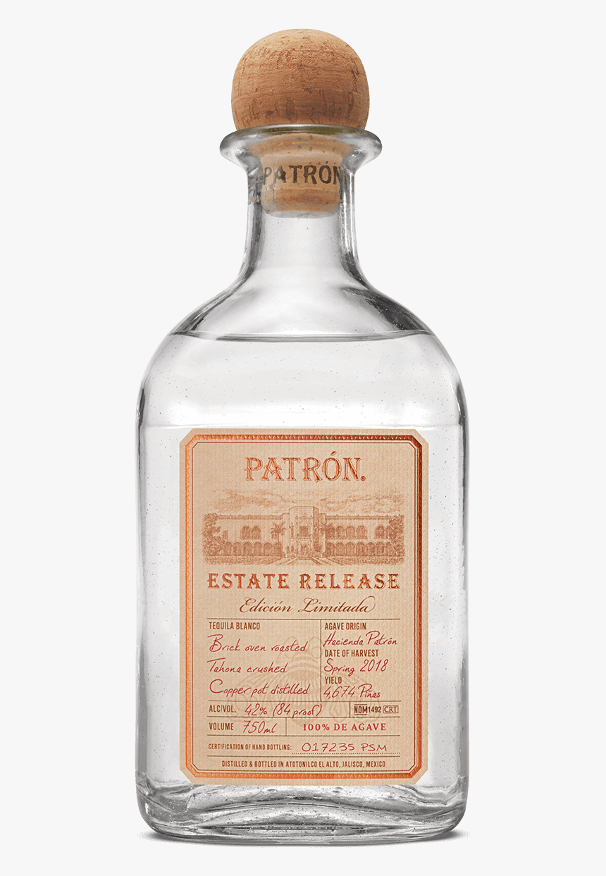 Patron Tequila Estate Release, HD Png Download, Free Download