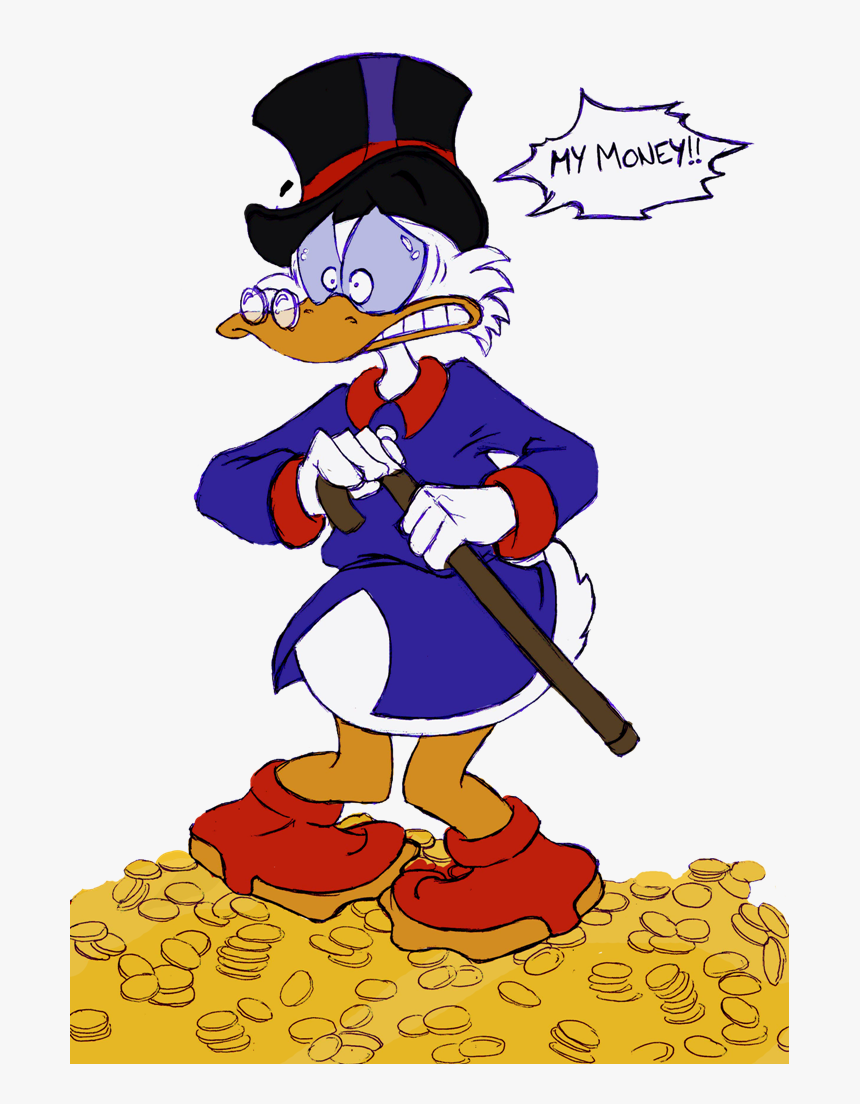 Scrooge Mcduck Cartoon Character, HD Png Download, Free Download