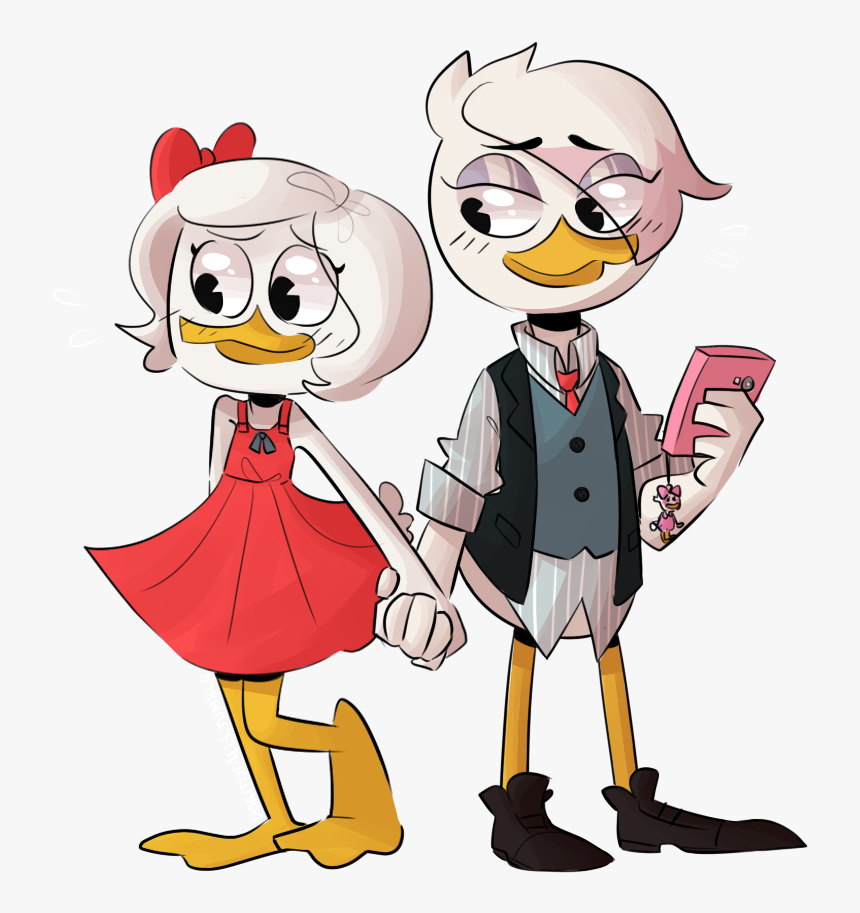 Transparent Ducktales Png - Ducktales Webby X Lena, Png Download - kindpng.