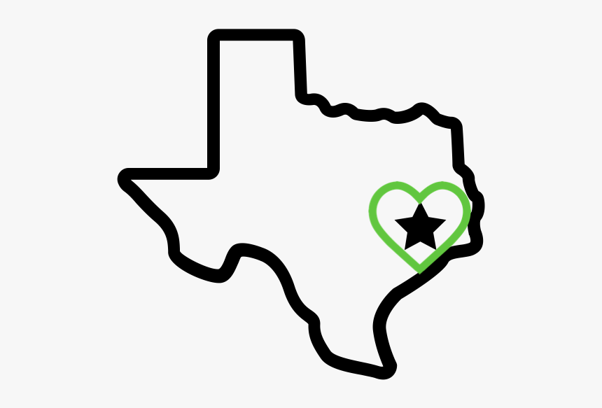 Texas State Outline Png, Transparent Png, Free Download