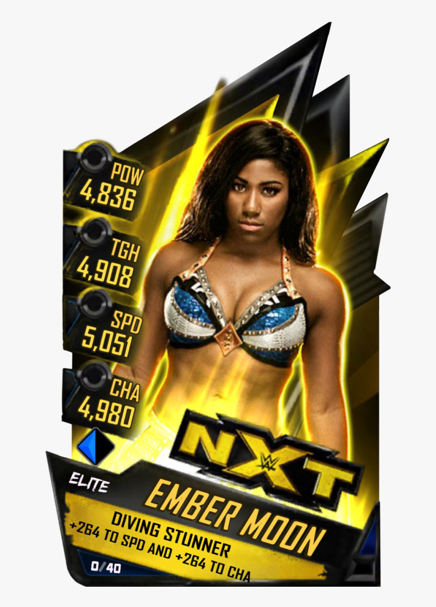 Wwe Supercard Ember Moon, HD Png Download, Free Download