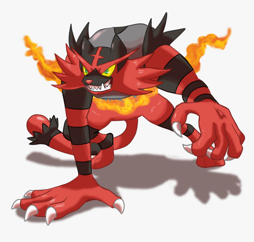 Incineroar By Shinyscyther-dams84k - Inceneroar Pokemon, HD Png Download, Free Download