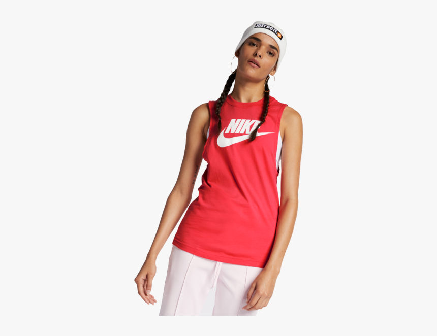 Nike Women"s Sportswear Tank Ember Glow - Nike, HD Png Download, Free Download
