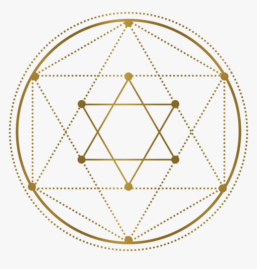 Transparent Sacred Geometry Png - Male And Female Triangle Symbols, Png Download, Free Download