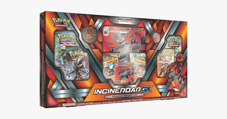 Incineroar Gx Premium Collection - Incineroar Gx Premium Collection Box, HD Png Download, Free Download