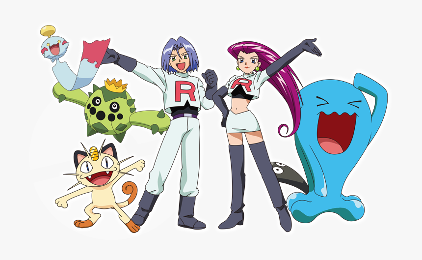 Cacnea - Chimecho - Wobbuffet - Pokemon Team Rocket - Transparent Team Rocket Png, Png Download, Free Download