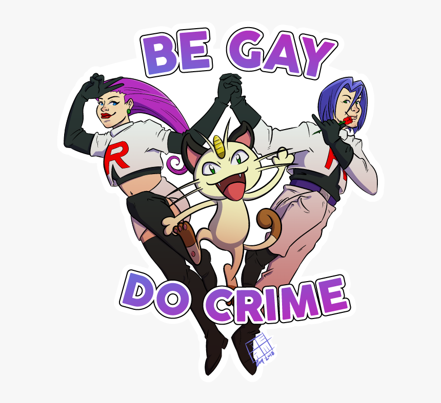 Gay Do Crime Sticker, HD Png Download, Free Download