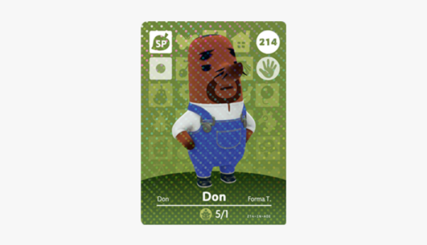 Dom214 - Animal Crossing Rover Amiibo Card, HD Png Download, Free Download