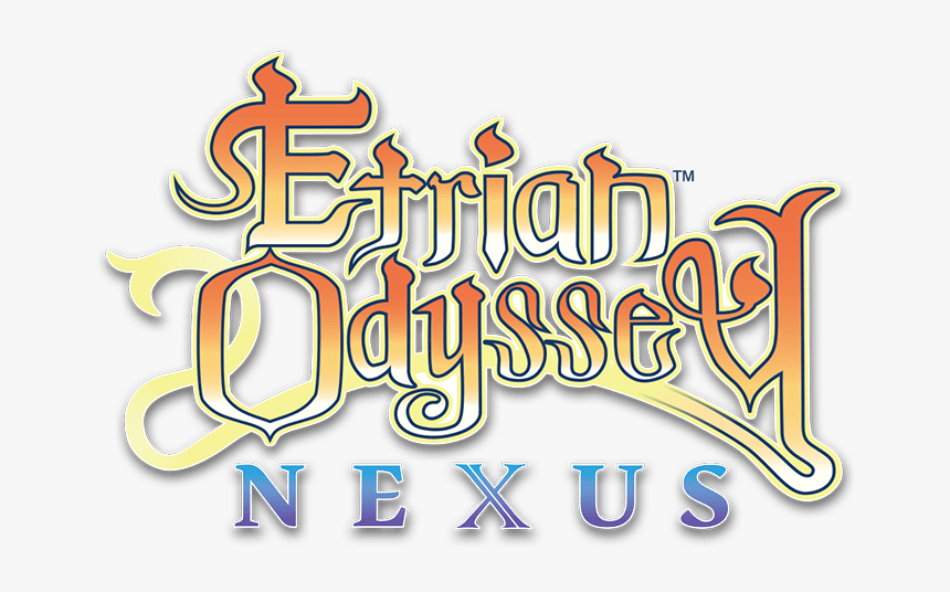 Etrian Odyssey Nexus Launches For Nintendo 3ds™ On - Etrian Odyssey Nexus Logo, HD Png Download, Free Download