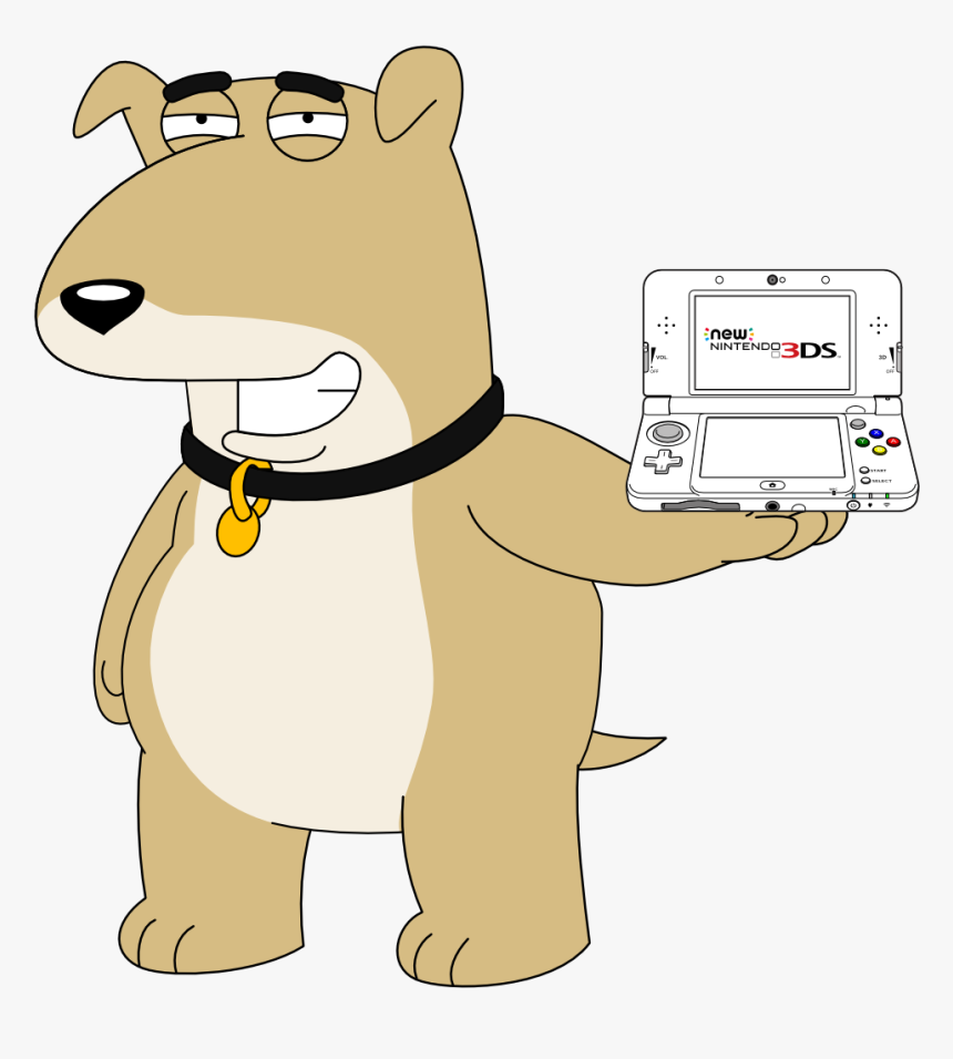 Vinny Holding The New Nintendo 3ds - Griffin Vinny, HD Png Download, Free Download