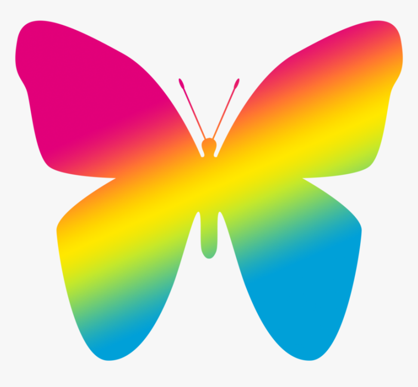 Lgbt Png Clipart - Butterfly Lgbt, Transparent Png, Free Download