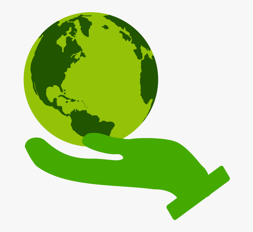 Plant,green,globe - Go Green Earth Logo, HD Png Download, Free Download