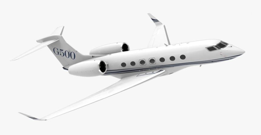 Transparent Black Airplane Png - Private Jet White Background, Png Download, Free Download
